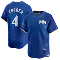 Custom #4 2024 City Connect MIN Baseball Shirt Top