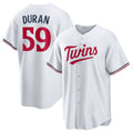 Custom #59 White MIN Baseball Shirt Top