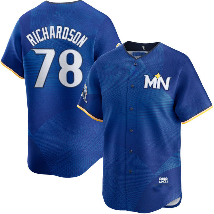 Custom #78 City Connect MIN Baseball Shirt Top