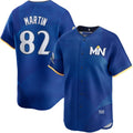 Custom #82 City Connect MIN Baseball Shirt Top