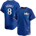 Custom #8 City Connect MIN Baseball Shirt Top