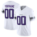 Custom White MIN Football Shirt Top