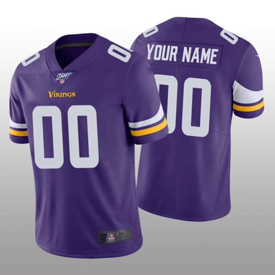 Custom Purple MIN Football Shirt Top