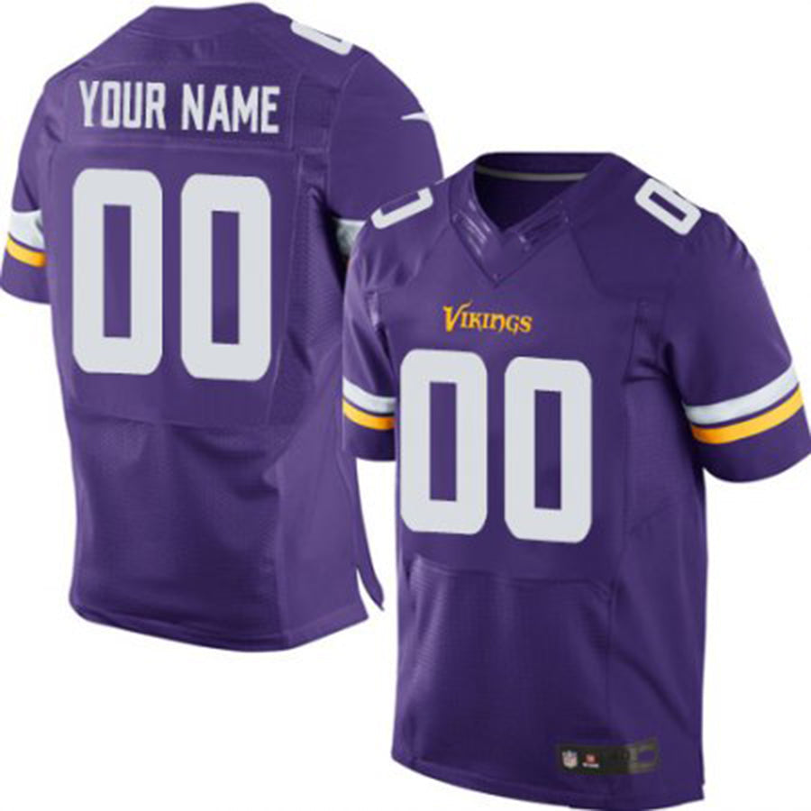 Custom Purple MIN Football Shirt Top