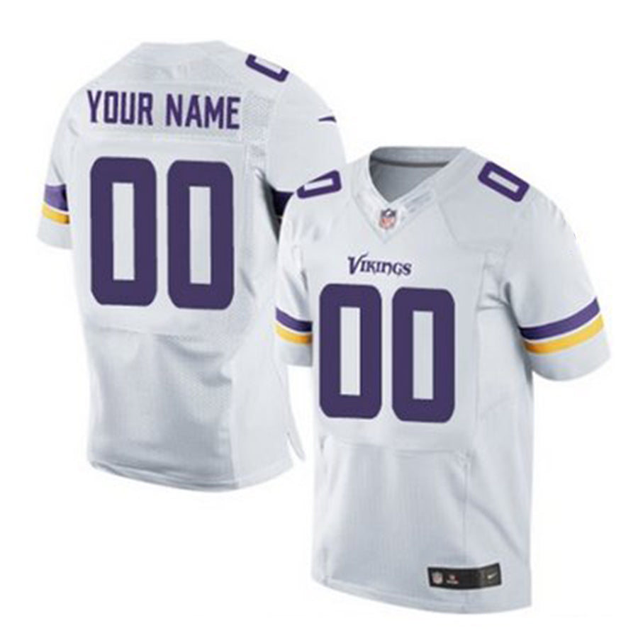 Custom White MIN Football Shirt Top