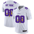 Custom White MIN Football Shirt Top