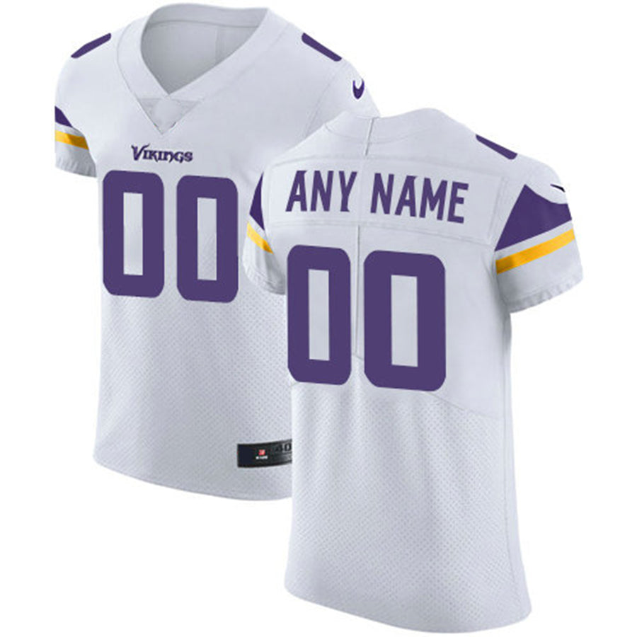 Custom White MIN Football Shirt Top