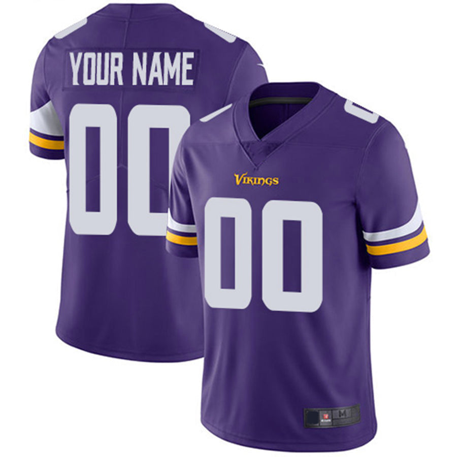 Custom Purple MIN Football Shirt Top