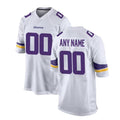 Custom White MIN Football Shirt Top