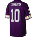 Custom #10 Purple MIN Football Shirt Top