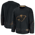 Custom Black 2024 MIN Hockey Shirt Top