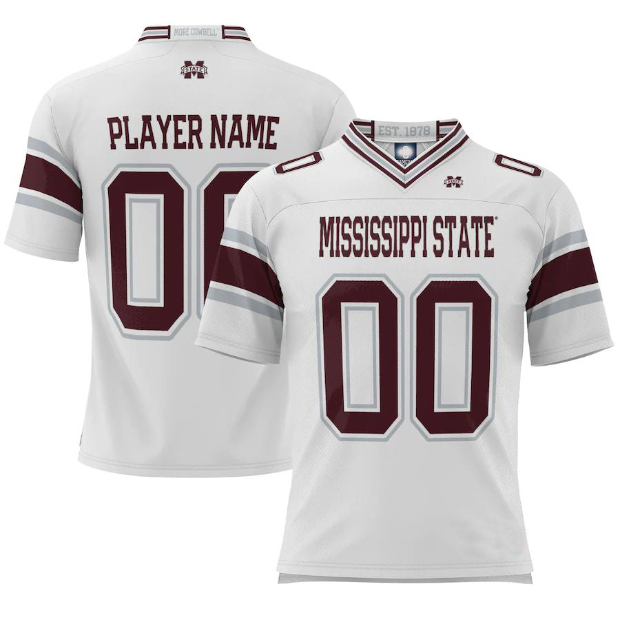 Custom White Football Shirt Top