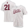 Custom White Baseball Shirt Top