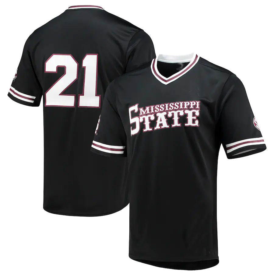 Custom Black Baseball Shirt Top