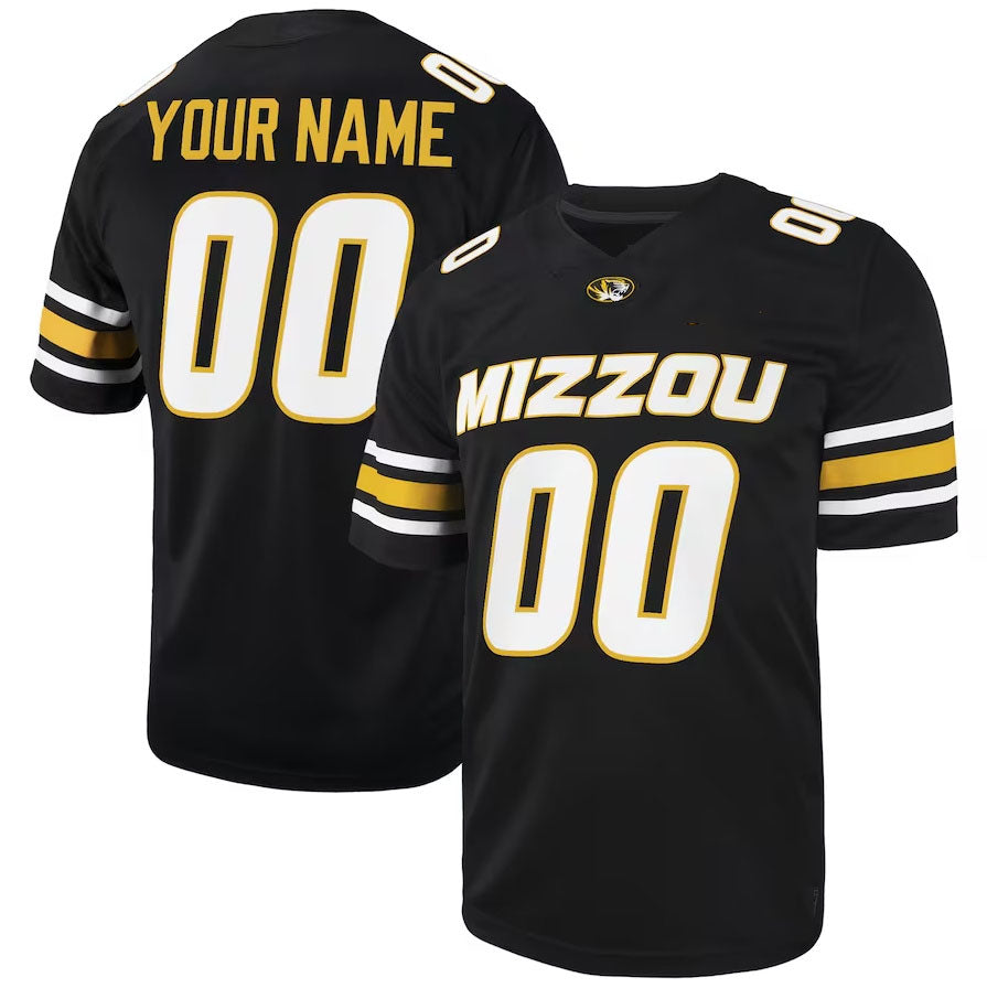 Custom Black Football Shirt Top