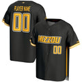 Custom Black DET Baseball Shirt Top