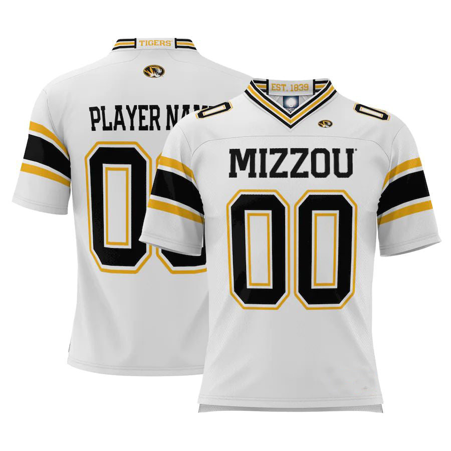 Custom White Football Shirt Top
