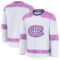 Custom White 2024 MTL Hockey Shirt Top