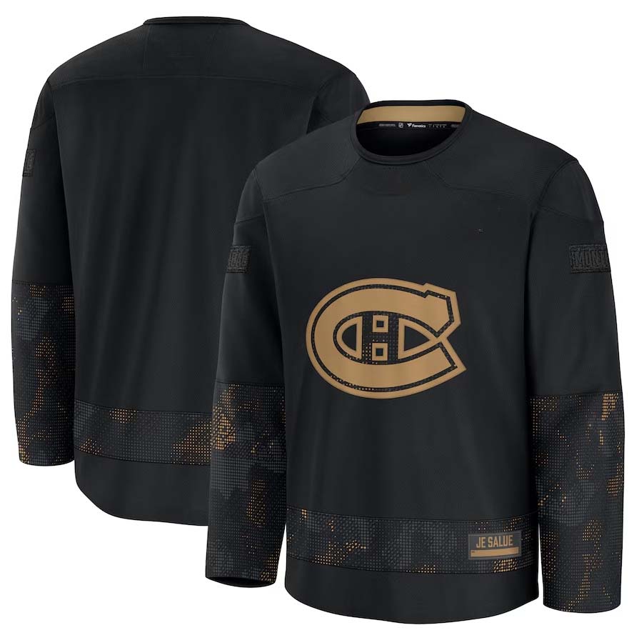 Custom Black 2024 MTL Hockey Shirt Top