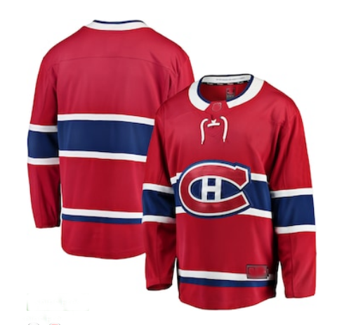 Custom Red MTL Hockey Shirt Top