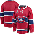 Custom Red 2021 Stanley Cup MTL Hockey Shirt Top
