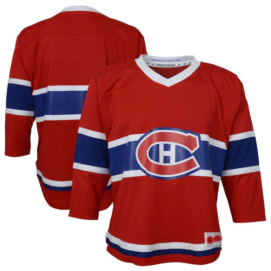 Custom Red MTL Hockey Shirt Top