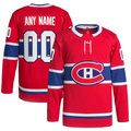 Custom Red MTL Hockey Shirt Top
