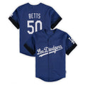 Custom #50 City Connect LAD Baseball Shirt Top