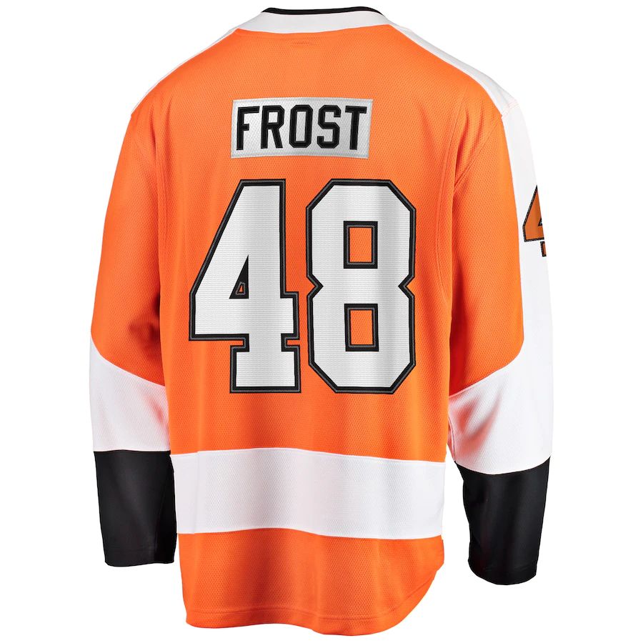 Custom #48 Orange PHI Hockey Shirt Top