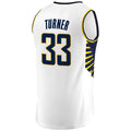 Custom #33 White IND Basketball Shirt Top