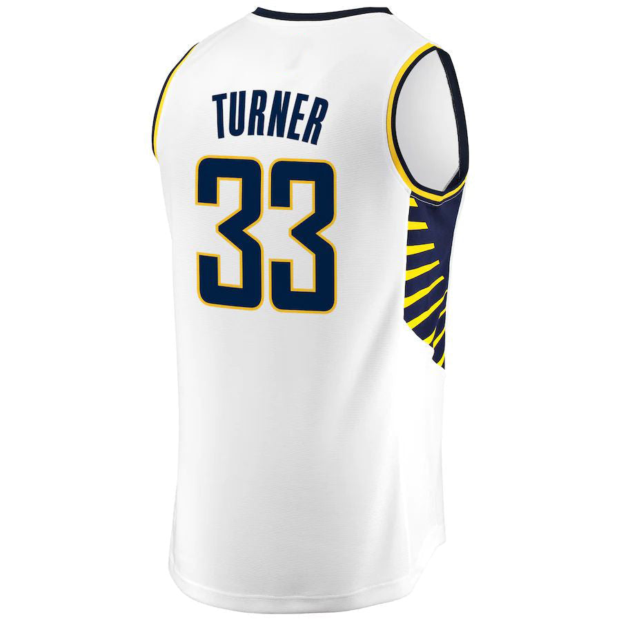 Custom #33 White IND Basketball Shirt Top
