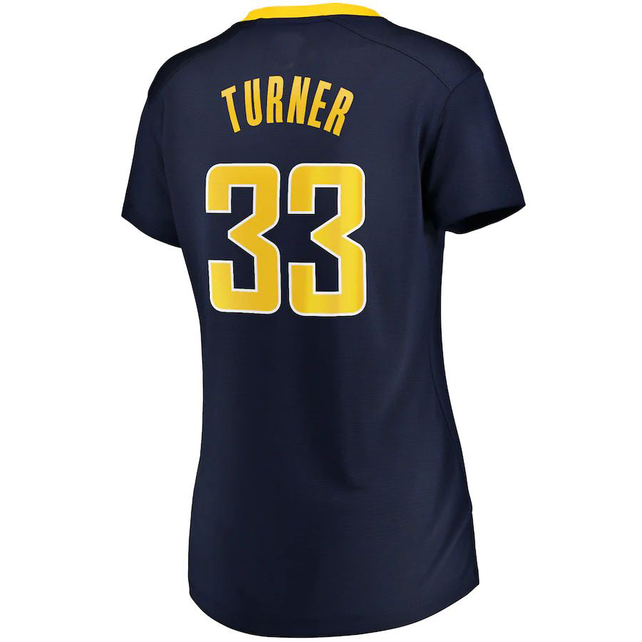 Custom #33 Navy IND Basketball Shirt Top
