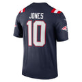 Custom #10 Navy NE Football Shirt Top