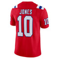 Custom #10 Red NE Football Shirt Top