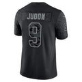 Custom #9 Black NE Football Shirt Top