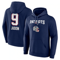 Custom #9 Navy NE Football Shirt Top