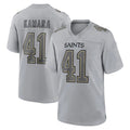 Custom #41 Gray NO Football Shirt Top