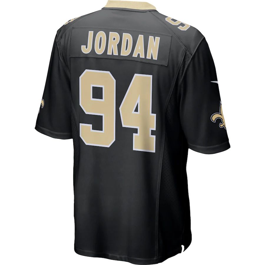 Custom #94 Black NO Football Shirt Top