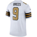 Custom #9 White NO Football Shirt Top