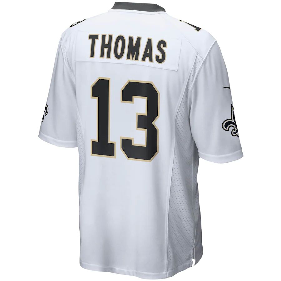 Custom #13 White NO Football Shirt Top