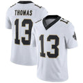 Custom #13 White NO Football Shirt Top