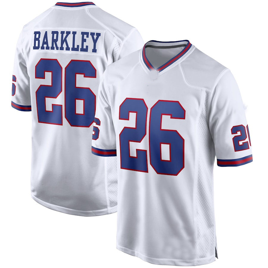 Custom #26 White Football Shirt Top