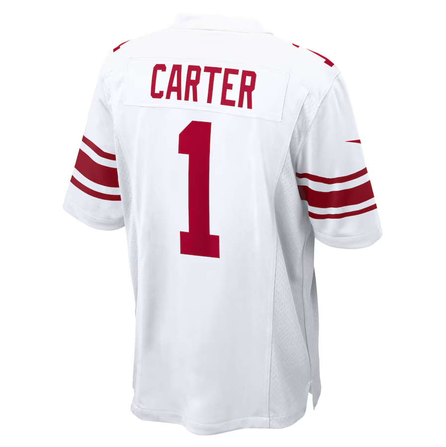 Custom #1 White Football Shirt Top