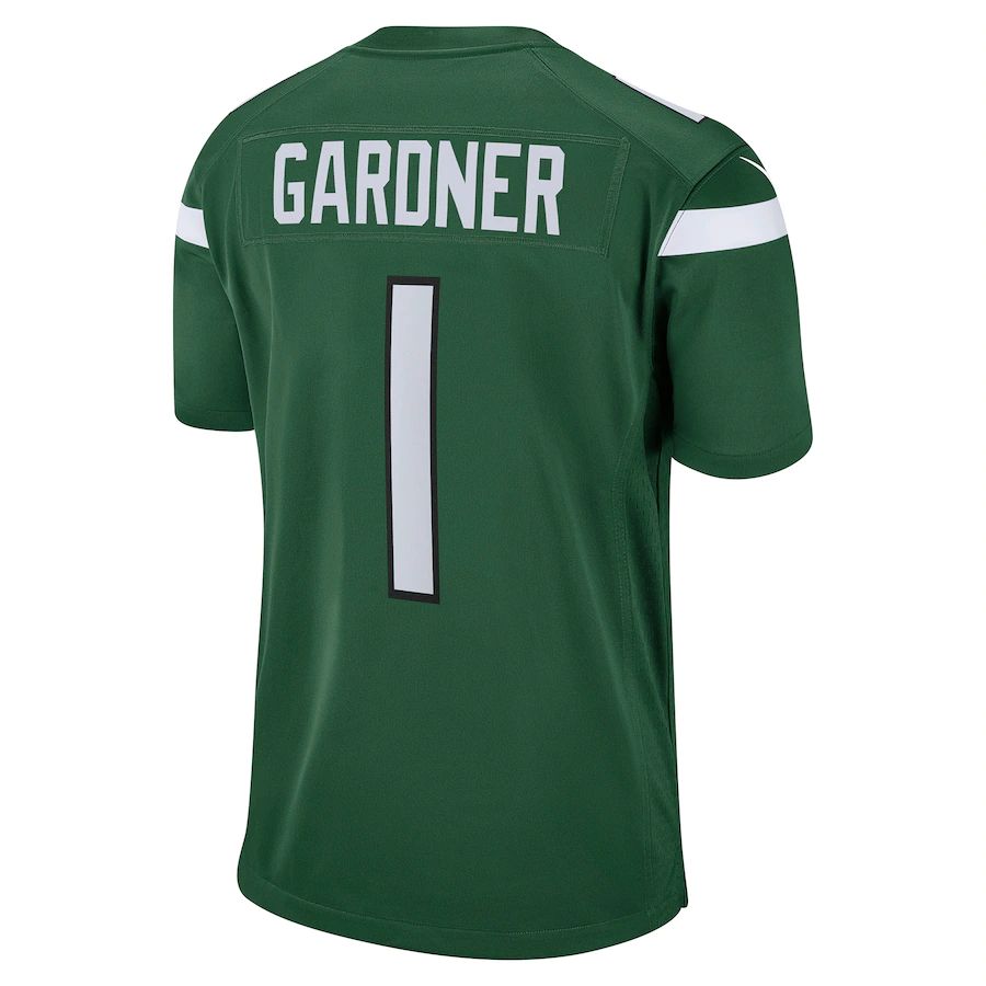 Custom #1 Green 2022 NYJ Football Shirt Top