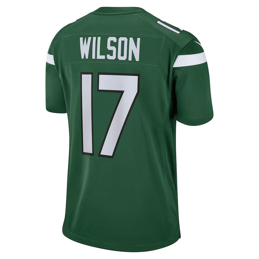 Custom #17 Green 2022 NYJ Football Shirt Top