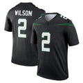 Custom #2 Black NYJ Football Shirt Top