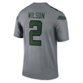 Custom #2 Gray NYJ Football Shirt Top