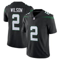 Custom #2 Black NYJ Football Shirt Top