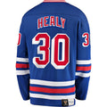 Custom #30 Blue Hockey Shirt Top