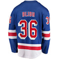 Custom #36 Blue Hockey Shirt Top
